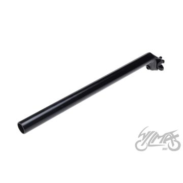 Sadulapost klambriga must L:400MM/27.2MM, alumiinium, 338 g