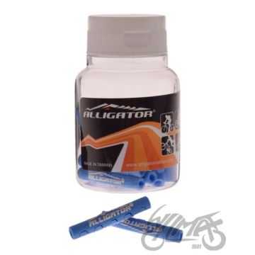 Alligator sinine silikoonkaitse 4MM, 20 tk